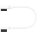 CORSAIR iCUE LINK Cable; 2x 135mm with Slim 90° connectors; White
