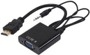 Rct Hdmi To Vga Adaptor - Black