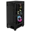 2000D Icue Airflow Tempered Glass Mid-Tower; Black; Af Slim Fans Sf Psu Only