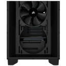 3000D Tempered Glass Mid-Tower- Black