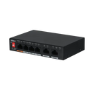 Dahua 6-Port 10 100Mbps Unmanaged Desktop Switch With 4 Poe Ports