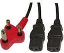 Rct - ''''''Y'''''' Dedicated Power Cable(Pc+Monitor)