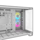 iCUE LINK 2500X RGB Micro ATX Dual Chamber PC Case; White