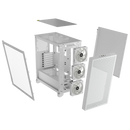 3000D RGB Tempered Glass Mid-Tower- White