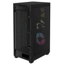 2000D Icue Airflow Tempered Glass Mid-Tower; Black; Af Slim Fans Sf Psu Only