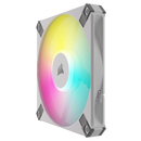 CORSAIR iCUE AF120 RGB SLIM 120mm PWM Fluid Dynamic Bearing Fan - White