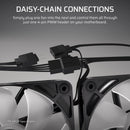 CORSAIR RS120 120mm PWM Fan – White