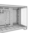 2500X Micro ATX Dual Chamber PC Case; White.