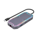 Unitek Type-C 7-In-1 Port Replicator With Hdmi And 100W Pd (D1029A)