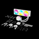 Corsair Icue Link Titan 360 Rx Rgb Liquid Cpu Cooler - White – Rx120 Rgb Fans – Fits Intel® Lga 1851 1700; Amd® Am5 Am4 – Icue L