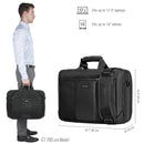 Everki Ekb427Bk17 Versa 17.3'' Laptop Briefcase Bag