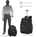 Everki Ekp122 Atlas Wheeled Backpack 13'' To 17.3''