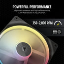 CORSAIR LX-R RGB Series; iCUE LINK LX140-R RGB; 140mm RGB Fan; Dual Fan Kit.