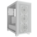 3000D RGB Tempered Glass Mid-Tower- White