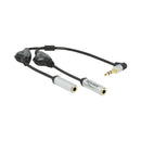 Delock Audio Split St M 3.5 - 2X St F 3Pin (66434)