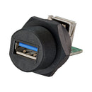 Usb3.0 Type-A Female To Female Socket - Waterproof Connector