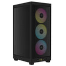 2000D Icue Airflow Tempered Glass Mid-Tower; Black; Af Slim Fans Sf Psu Only