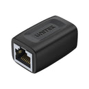 Unitek Rj45 Gigabit Inline Female To Female Coupler - Black (A1026Bk)