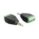 Delock 3.5Mm Stereo Adapter Terminal Block 4-Pin