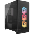 FRAME 4500X LX-R RGB LINK Panoramic Glass Mid-Tower PC Case; 3x RGB Fans Inclided; 4x 2.5'' ; 2x 3.5''; Black