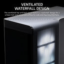 FRAME 4500X LX-R RGB LINK Panoramic Glass Mid-Tower PC Case; 3x RGB Fans Inclided; 4x 2.5'' ; 2x 3.5''; White