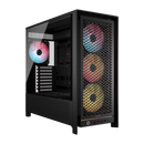 FRAME 5000D RS ARGB Mid-Tower PC Case; 4x RS140 ARGB Fans; 2x 2.5'' ; 1x 3.5'' ; Black.