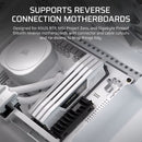 FRAME 5000D ARGB RS Mid-Tower PC Case; 4x 4x RS140 ARGB Fans; 2x 2.5'' ; 1x 3.5'' ; White.