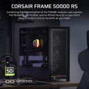 FRAME 5000D RS Mid-Tower PC Case; 4x RS 140 PWM Fans; 2x 2.5'' ; 1x 3.5''; Black.
