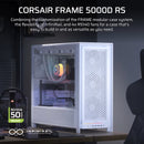 FRAME 5000D RS Mid-Tower PC Case; 4x RS 140 PWM Fans; 2x 2.5'' ; 1x 3.5'';