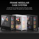FRAME 5000D RS Mid-Tower PC Case; 4x RS 140 PWM Fans; 2x 2.5'' ; 1x 3.5'';