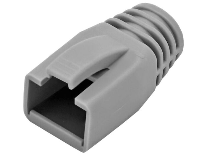 GREY BOOTS FOR CAT6 CABLE 6.5MM
