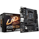 Gigabyte Amd A520M-S2H For 3Rd Generation Amd Ryzen™ Processors 2X Dual Ddr4 1X M2 Hdmi Dvi Vga.