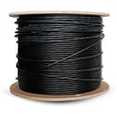 Rct Cat5E Solid 500M Stp Uv Black Outdoor