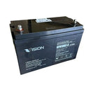 Vision 6Fm100Z-X Deep Cycle 100Ah 12V Agm Battery - Reliable And Maintenance-Free