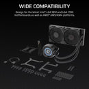 ''NAUTILUS 240 RS LCD Liquid CPU Cooler – 2.1'''' IPS LCD Screen – RS120 Fans – 240 mm Radiator – LGA 1851/1700;
AMD® AM5/AM4 -