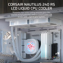 ''NAUTILUS 240 RS LCD Liquid CPU Cooler – 2.1'''' IPS LCD Screen – RS120 Fans – 240 mm Radiator – LGA 1851/1700;
AMD® AM5/AM4 -