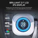 ''NAUTILUS 240 RS LCD Liquid CPU Cooler – 2.1'''' IPS LCD Screen – RS120 Fans – 240 mm Radiator – LGA 1851/1700;
AMD® AM5/AM4 -