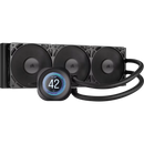 ''NAUTILUS 360 RS LCD Liquid CPU Cooler – 2.1'''' IPS LCD Screen – RS120 Fans – 360 mm Radiator – LGA 1851/1700;
AMD® AM5/AM4 -