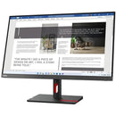 Thinkvision S27I-30 27 Inch Ips Panel Fhd 1920 X 1080 Internal Power Supply Hdmi Vga Cables Included Tilt Stand Vesa 100Mm Black