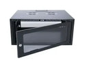 Rct Cabinet Wallmount Pc 6U 600Wx450D Glass Door 50Kg Load
