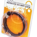 Rct Nl-K01K Keyed Notebook Security Lock -Kensington T-Bar Compatiable -1.8M