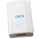 Rct Cat6 Wallbox Single Port