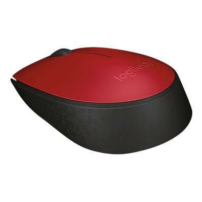 Logitech M171 Wireless Mouse - Red-K - 2.4Ghz - N A - Emea - M171 10Pk Shipper Auto