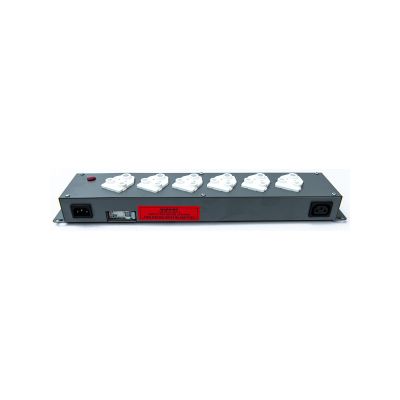 Zone Enclosures 16A Pdu 3M (2.5Mm2) Cable 6 Way Sa M –Type Circuit Breaker Sa Plug Black