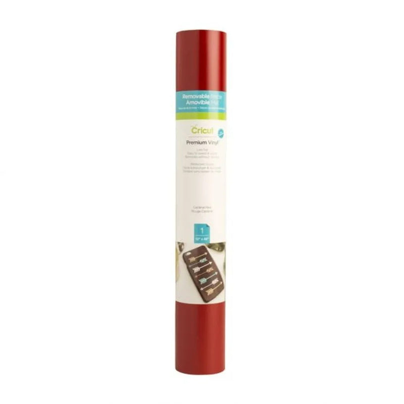 Cricut Premium Vinyl Removable 30.5 Cm X 122 Cm (Cardinal Red)
