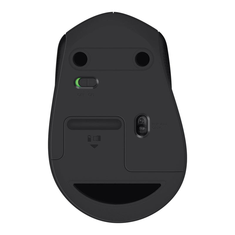 Logitech® M330 Silent Plus - Black - 2.4Ghz - N A - Emea