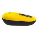 Logitech POP Silent Wireless Mouse Yellow - is a vibrant 4-button Bluetooth wireless mouse featuring high-precision optical tracking with up to 4000 DPI sensitivity. It offers silent clicks via SilentTouch switches supports connection to up to three de...