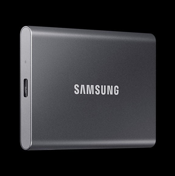 Samsung Components Samsung T7 Portable Ssd 1 Tb Transfer Speed Up To 1050 Mb S Usb 3.2 (Gen2 10Gbps) Backwards Compatible Aes 256-Bit Hardware