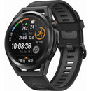 Huawei 46Mm 1.43Inch Blacksilicon Strap.Front Case:Black Durable Polymer Fiber.4Gb Memory.Ai Running Coaches3.Perfect Watch For Runners