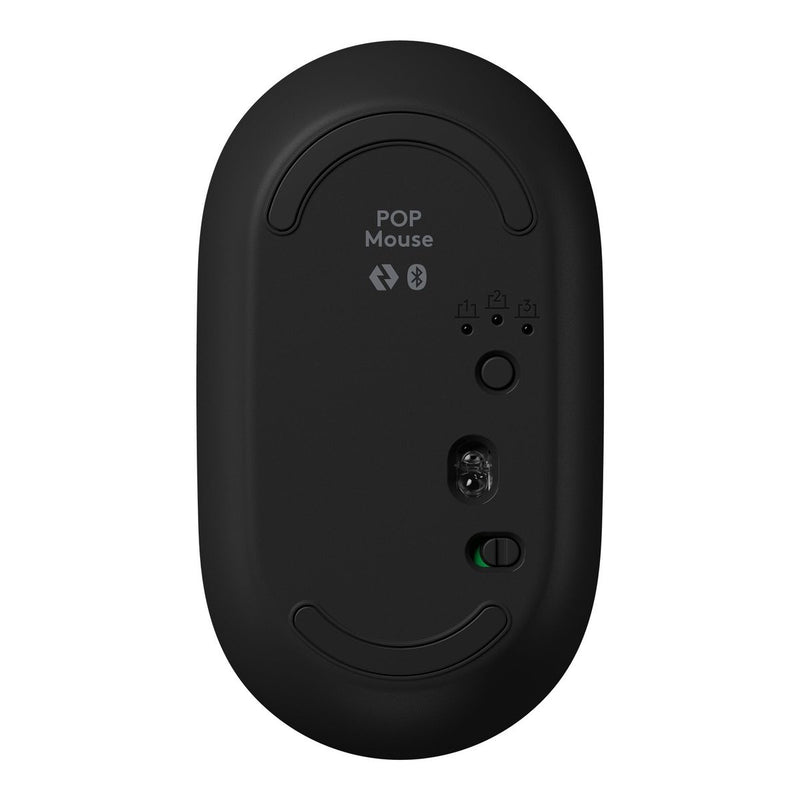 Logitech POP Silent Wireless Mouse Yellow - is a vibrant 4-button Bluetooth wireless mouse featuring high-precision optical tracking with up to 4000 DPI sensitivity. It offers silent clicks via SilentTouch switches supports connection to up to three de...